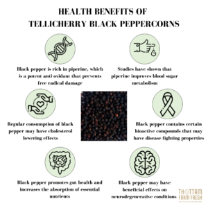 health benefits of black pepper